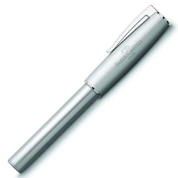 Faber-Castell Elegante Penna Roller "Loom" in Metallo Satinato - immagine 4