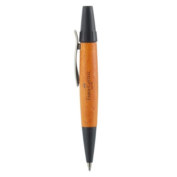 Penna a Sfera Faber-Castell E-Motion Wood in Legno d'Acero - immagine 5
