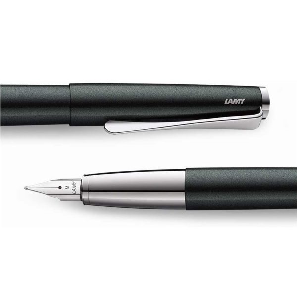 Penna Stilografica Lamy"Studio"Premium in Acciaio Laccata Colore Black Forest - immagine 2