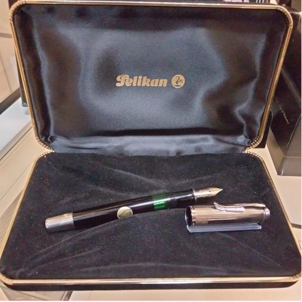 Penna Stilografica Pelikan M730 Souverän Pennino Oro 18kr. Fine - immagine 3