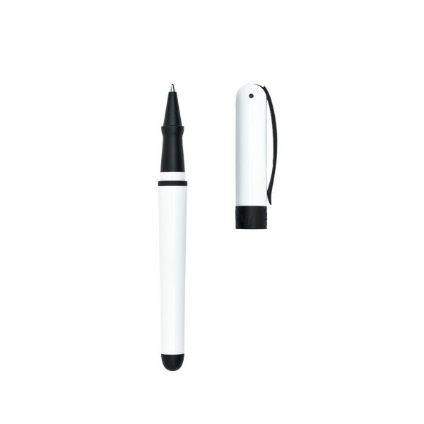 Penna Roller Pineider Avatar UR Glossy White-Black in Confezione Regalo