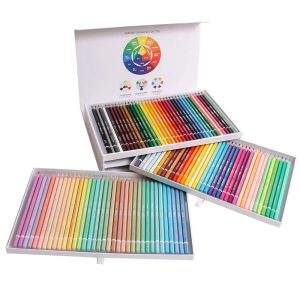 Box-Cassettiera da 108 Pastelli Tinta Unita  4.0 Colori Assortiti